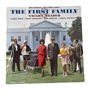 "THE FIRST FAMILY" LP President COMEDY Vaughn Meader CLP-3060 Booker / Doud